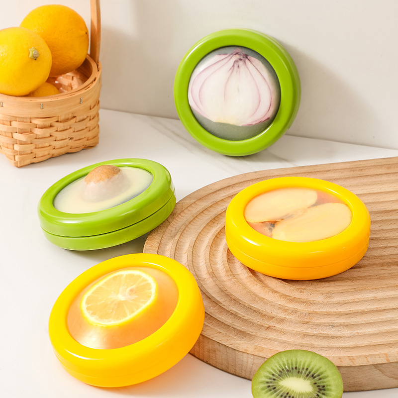 Portable fruit crisper silicone storage box food grade refrigerator storage box food supplement storage crisper storage box