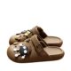 Slip on Shoes Women's Summer Outer Wear Thick-soled Non-slip Beach Baotou Sandals New Style Eva Shoes