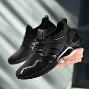 Men's Shoes New Fashion Korean style light casual shoes student running comfortable low-top men's sneaker