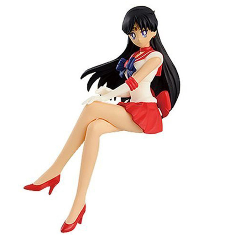 5種類の座り方美少女戦士月野兎火野麗水野亜美圧杯面車載置物フィギュア|undefined