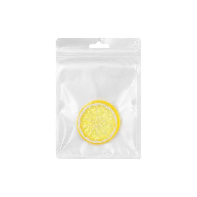 Macaron color self-sealing bag jewelry storage sealed bag color goo card packing bag color storage packaging bag