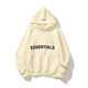 FEAR OF GOD double-line ESSENTIALS new fleece-lined sweater trendy brand letter men's and women's hoodie F