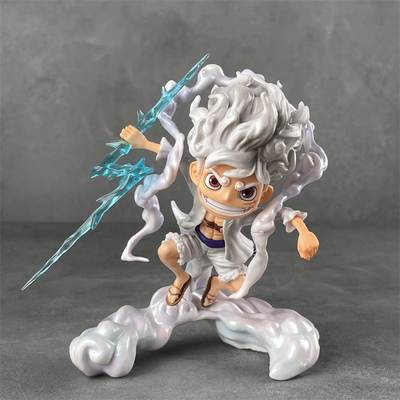 One Piece SD Nika Lufei Fifth Gear Lufei Fruit Awakening Model Decoration Statue Animation Hand-held Wholesale