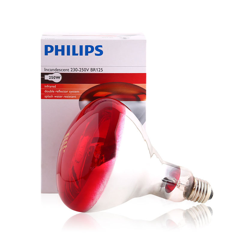 Philips infrared physiotherapy electric baking bulb Kefu crane Health Center magic lamp physiotherapy instrument household warm bulb
