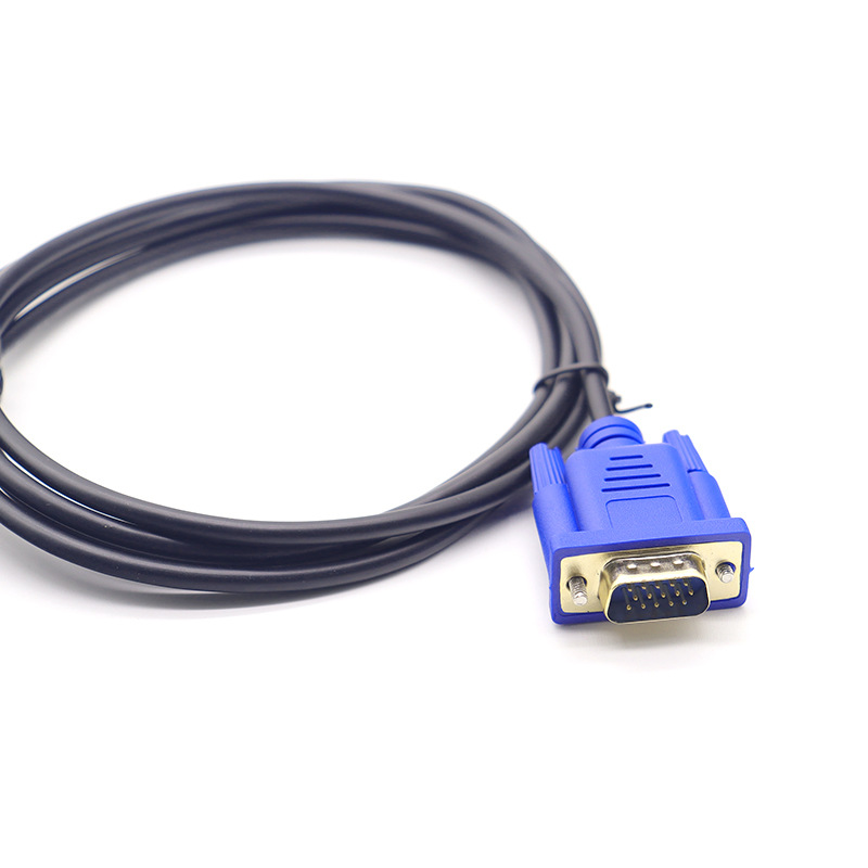 Factory HDMI to VGA 1080p conversion line HDM to VGA connection line 1.8 m adapter in stock