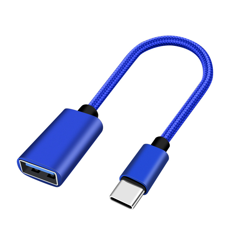 Mobile phone tablet computer OTG adapter typec to USB2.0 converter U disk computer mouse card reader
