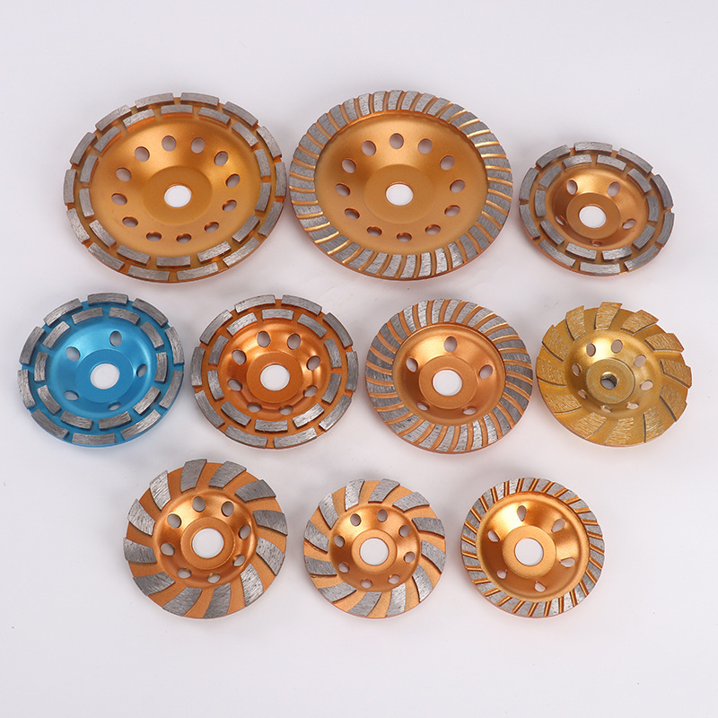 Factory 100 bevel gear middle pitch diamond grinding wheel metal grinding sheet concrete grinding disc floor grinding sheet