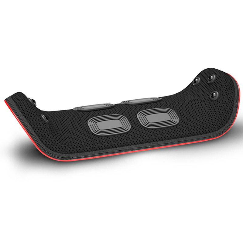 Lumbar massager heating pulse magnet vibration electric multifunctional home back massager massage pillow cushion