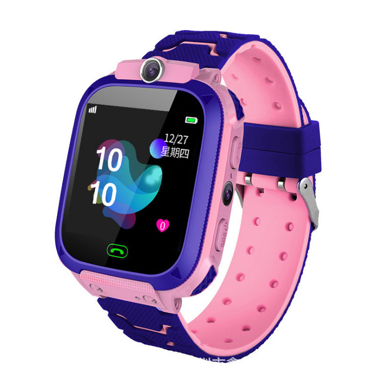 Cross-border Q12 children's phone watch intelligent waterproof photo positioning micro chat boys and girls students Q19 factory direct sales