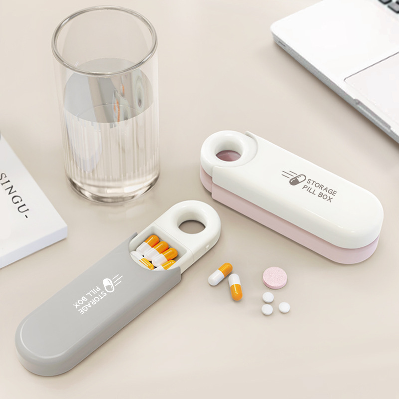 New Product Medicine Box Portable Tablet Sub-packing Box Medicine Storage Box Mini Small Box for Morning, Middle and Evening Meals