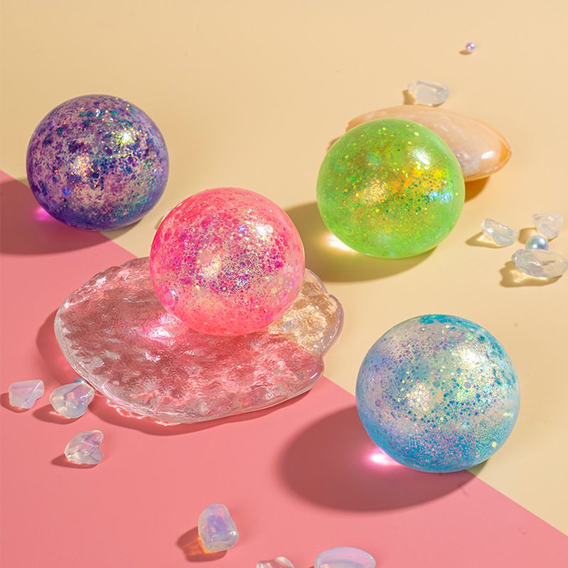 Cross-border Amazon pinch music TPR decompression toys soft glue slow rebound decompression ball decompression toys wholesale