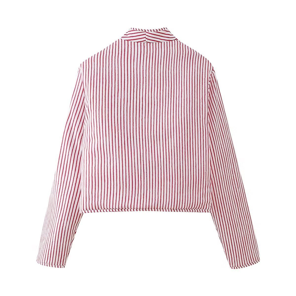 Fall 2023 new European and American cross-border women's clothing street fashion personality double-sided quilted jacket w028 5876_voghion.com