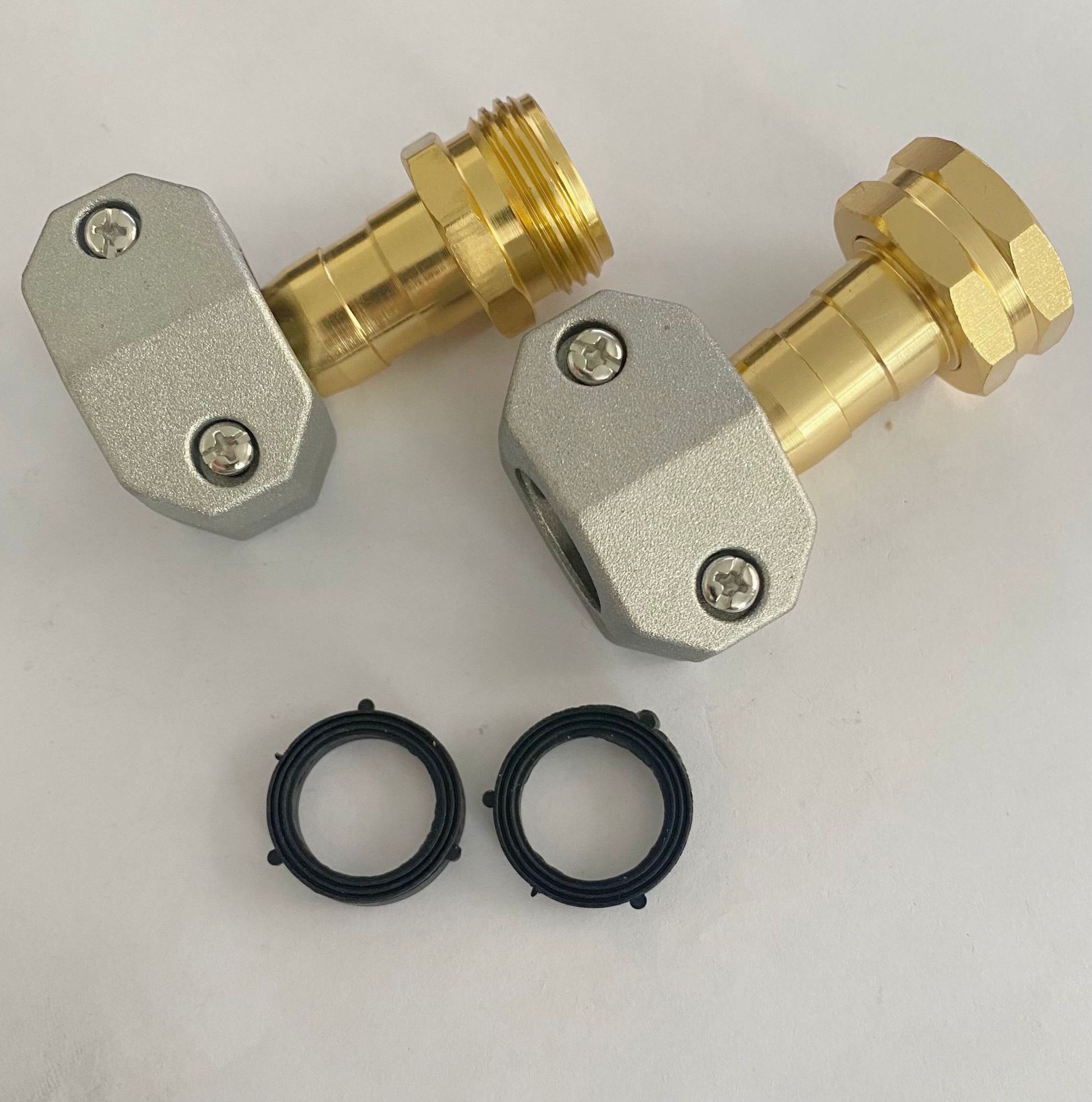 Garden Tool Connector Amazon Hot Sale Zinc Aluminum 5/8-3/4 Garden Hose Connector Water Pipe Connection Repairer