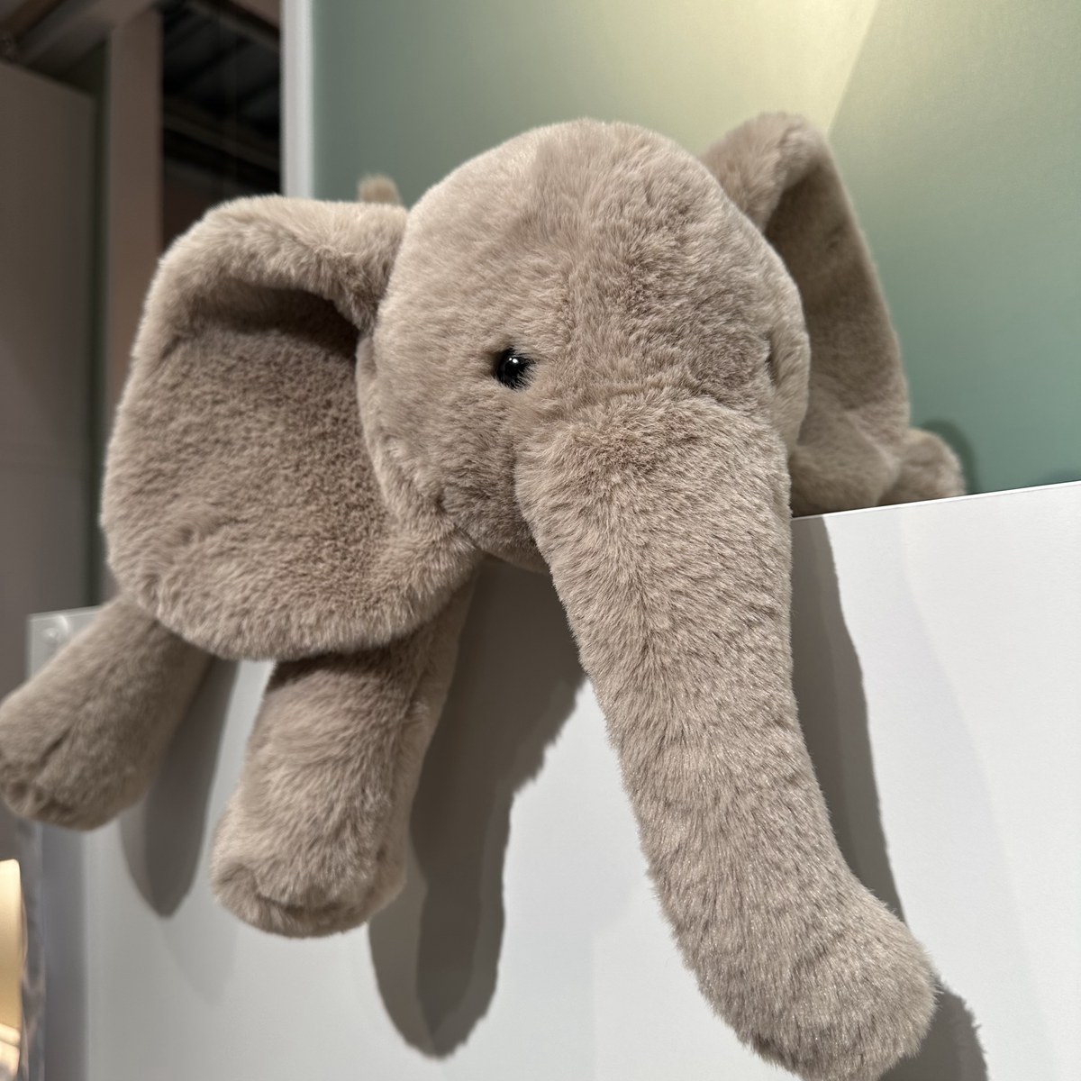 Nordic style soft elephant doll Ragdoll soothing elephant doll children's accompanying toy baby gift