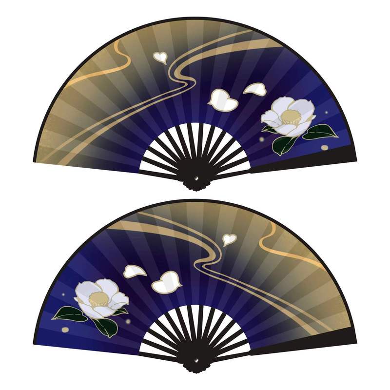 元神扇子メーカー直販神里綾華同モデル扇子卸売り広告扇子工芸扇子工場|undefined