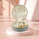 Clove gray-Lisi velvet-round; storage box