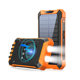 Solar power bank 30000 mA large capacity wireless charging mobile power