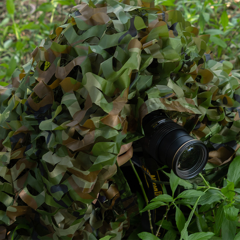 Anti-Satellite anti-aerial photography camouflage net outdoor kindergarten camouflage sunshade net sun protection Mountain cover double-layer anti-counterfeiting net