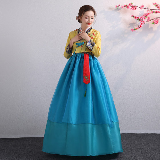 Korean costume performance costume Korean costume ethnic costume Korean dance costume Korean costume annual meeting performance costume Korean costume performance costume
