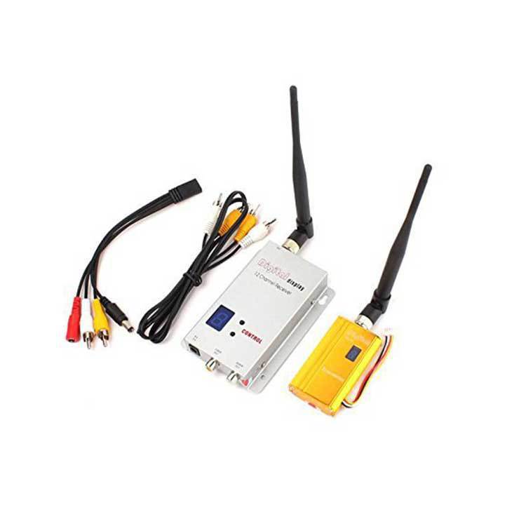 スポット1.2G 1.5W無線ビデオ送受信機音声ビデオ受信送信機監視機器|undefined