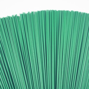 Factory wholesale No. 2 green flower Rod 30-40cm plastic bag floral wire artificial flower handmade diy FLORAL production