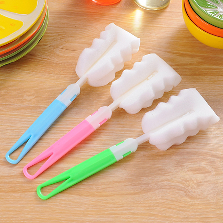 Spot independent packaging removable bottle brush insulation Cup brush milk bottle brush cleaning brush tea cup cleaning brush