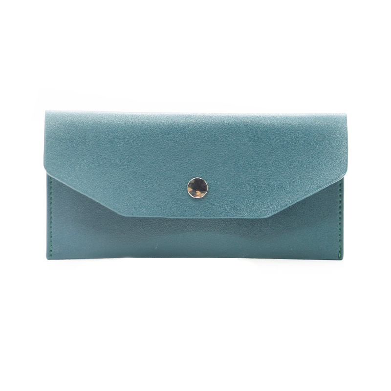 Factory Spot Women's Coin Purse Simple Solid Color Hand Wallet Portable Macaron Color Coin Clip