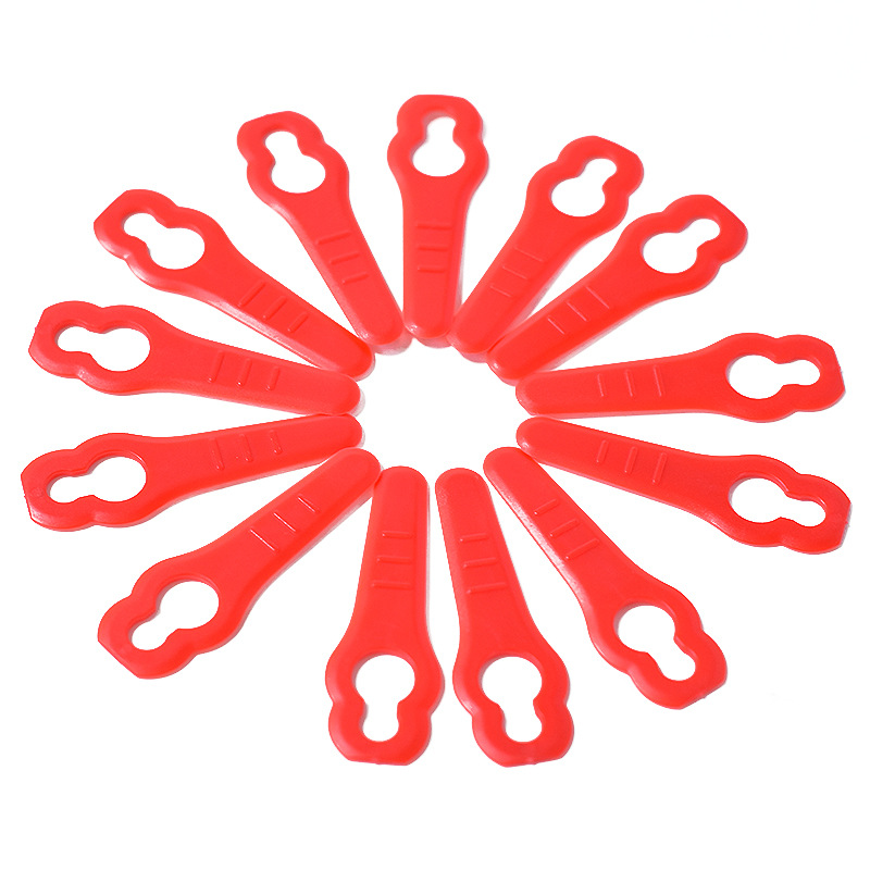 L70 small wide body lawn mower plastic blade garden lawn mower lawn mowing accessories aperture 12*7mm