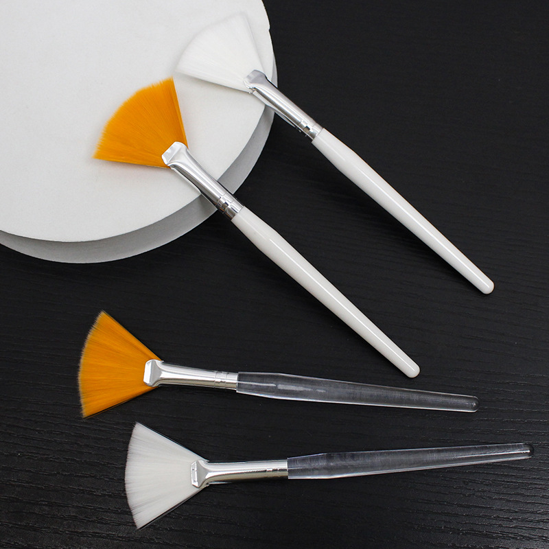Beauty tools fan brush fruit acid brush makeup brush beauty mask brush decoration essence brush single bag wholesale