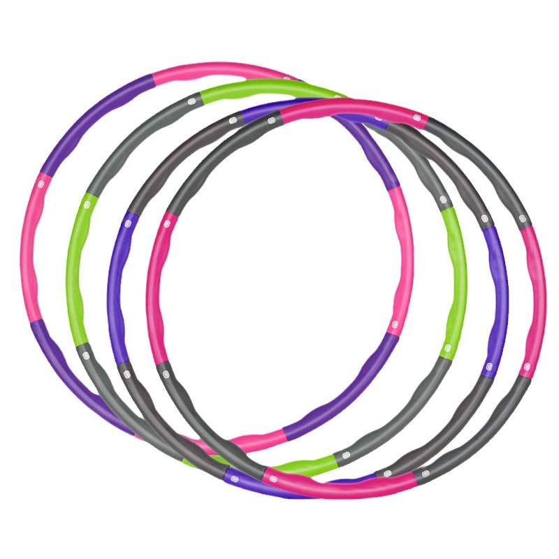 Meiji manufacturers children's hula hoop wholesale hula hoop removable plastic hula hoop foam fitness ring