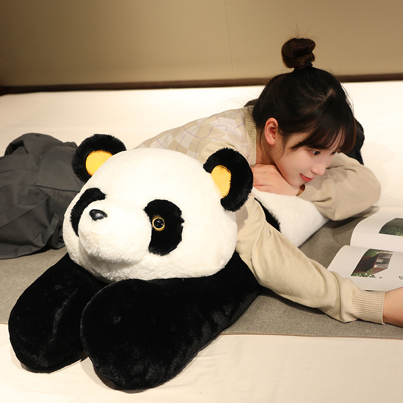 New lying Bear Cat doll creative teddy bear plush doll toy cute sleeping pillow doll wholesale