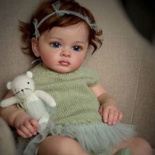 23-inch simulation baby rebirth doll Tutti cute baby cross-border e-commerce supply a generation of hair