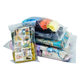 in stock Transparent Warning Zipper Bag Clothing Packaging Bag Socks Storage Zipper Bag