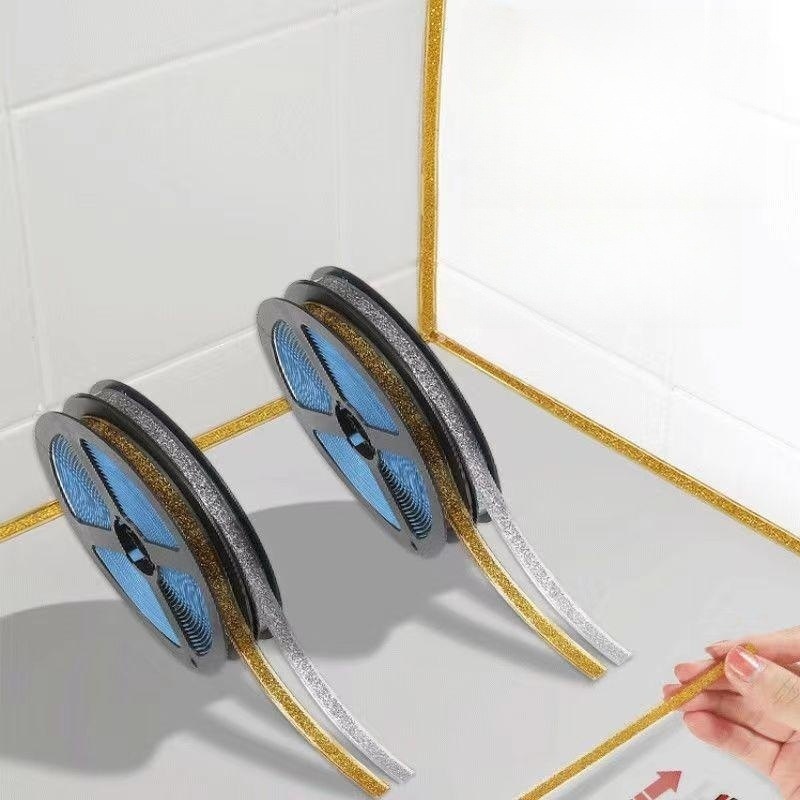 Factory Direct self-adhesive flat beautiful edge line beautiful seam adhesive strip multi-color self-adhesive beautiful edge line plaster line