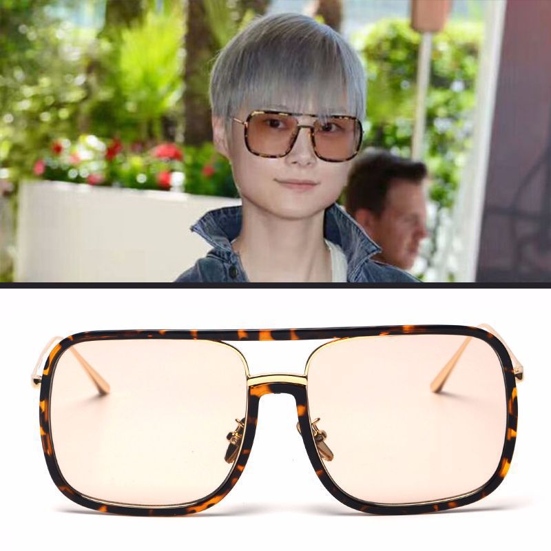 金框玳瑁圈浅咖C20