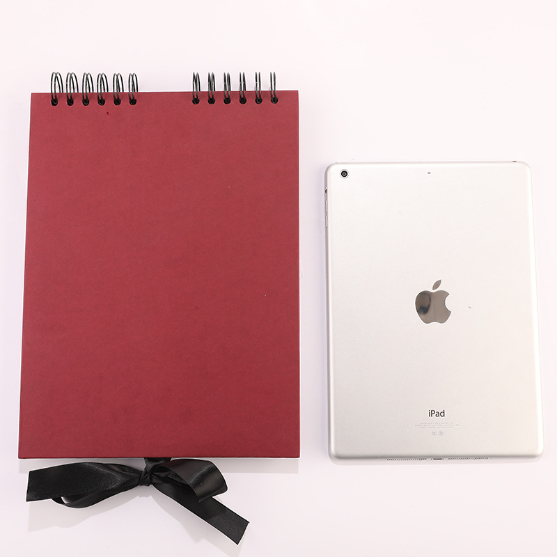 Amazon hot diy album creative horizontal bow storage book suit Polaroid album wholesale manufacturer
