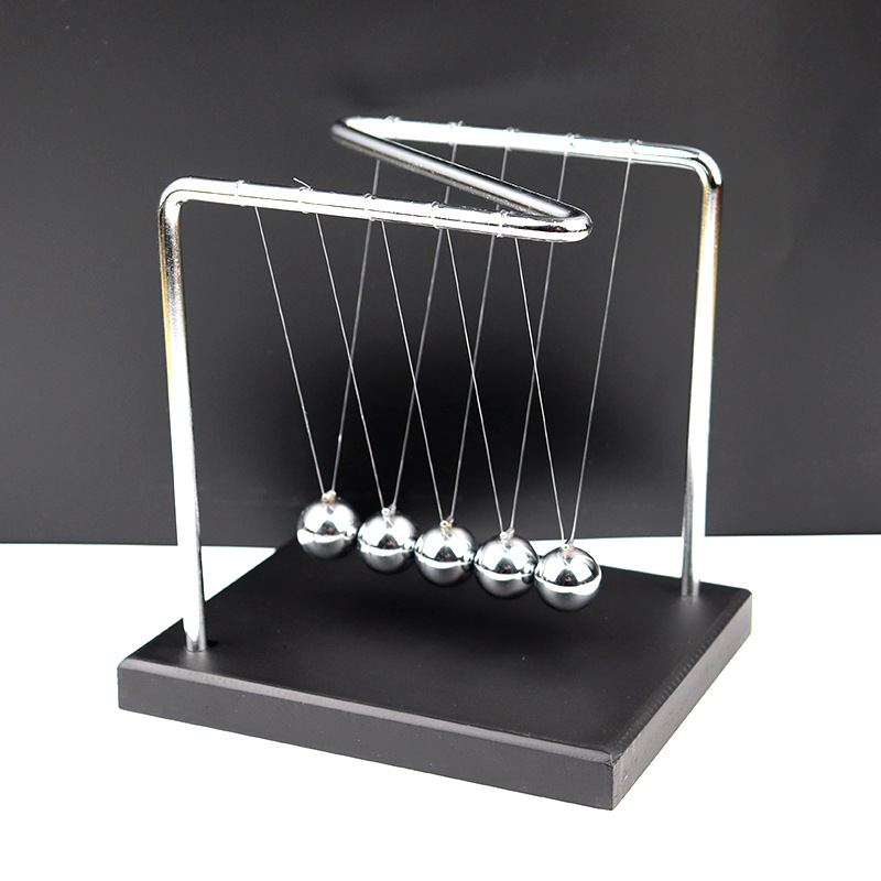 Metal Newton Ornaments Bumper Ball Bumper Ball Desktop Decorations Light Luxury Home Decoration Office Desktop Pendulum