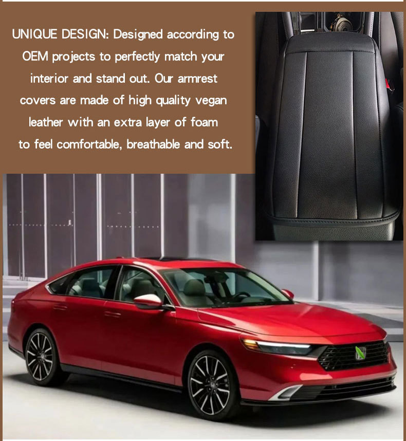 Potrivit pentru Honda Accord a 11-a generație din 2023, capac cotiera, mănuși pentru cotiera auto, capac de protecție pentru cotiera auto_voghion.com
