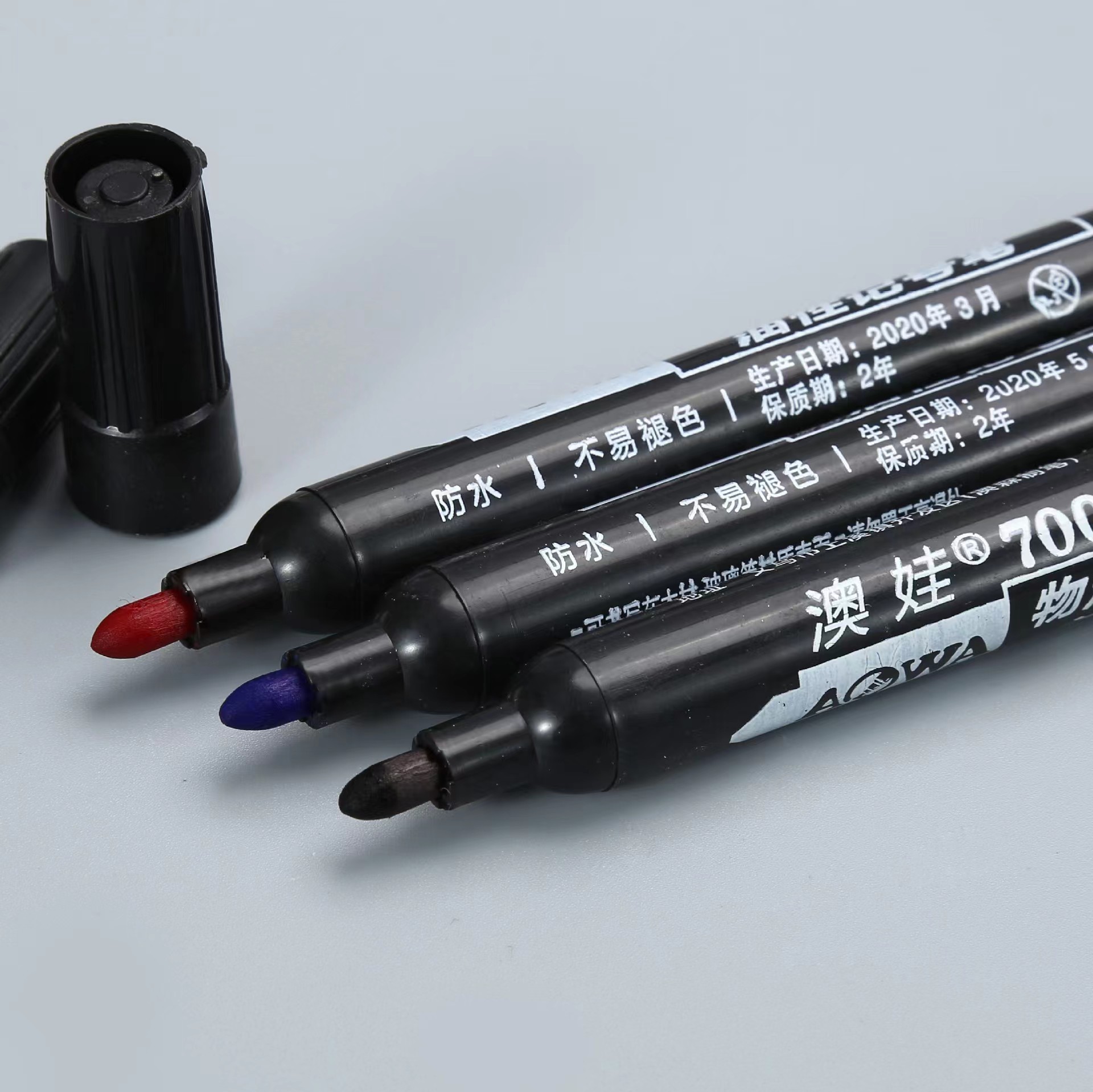 700 thickened oily marker promotion office stationery big pen logistics Mark marker pen factory outlet