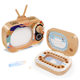 Children's Deciduous Teeth Commemorative Box Girl's Replacement Teeth Collection Box Wooden Deciduous Teeth Box Boy's TV Preservation Commemorative