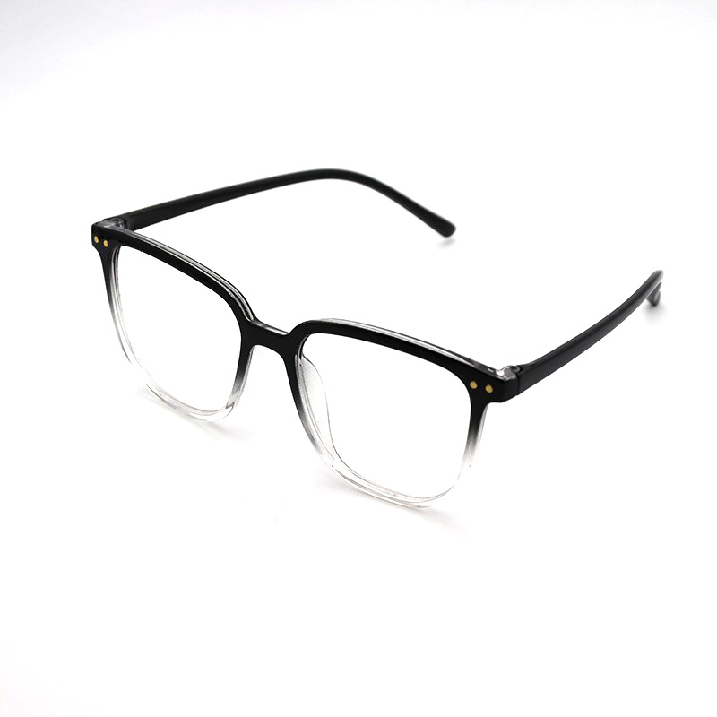Glasses frame wholesale plain glasses anti-blue light myopia glasses finished products with degrees square glasses men and women same style in stock
