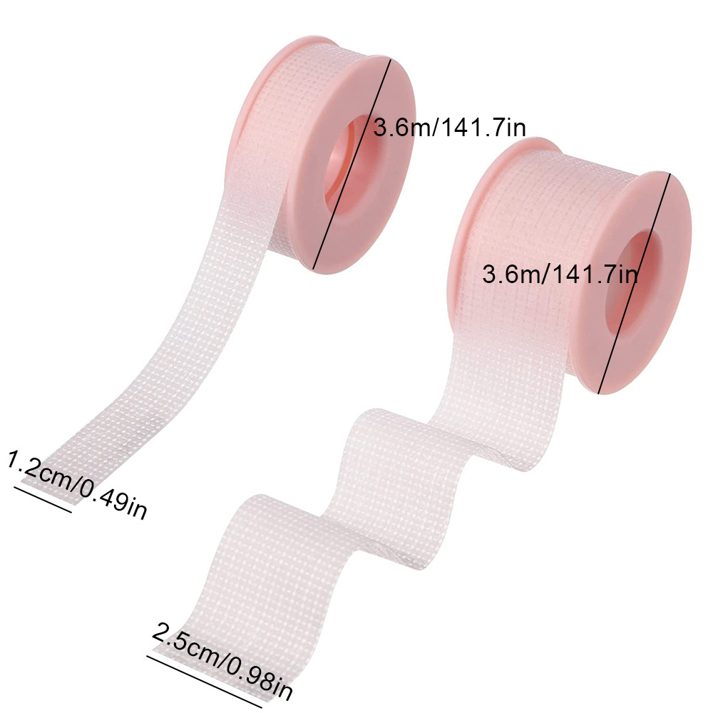 New Silicone Gel Grafting Eyelash Tape Eyelash Isolation Tape Breathable Eye Patch with Holes Eyelash Tools Supplies