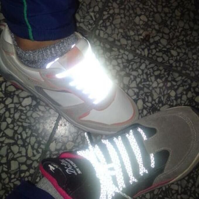 3M reflective shoelaces af1 Air Force One AJ14 sports basketball shoes for men and women highlight trend NMD shoe rope round
