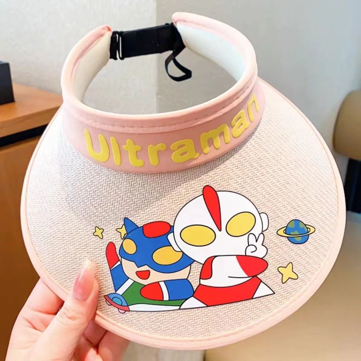 Chapeau de protection solaire pour enfants, prix d'usine, vente directe, chapeau d'été vide, protection UV, chapeau de soleil pour bébé, chapeau de soleil respirant, dessin animé_voghion.com