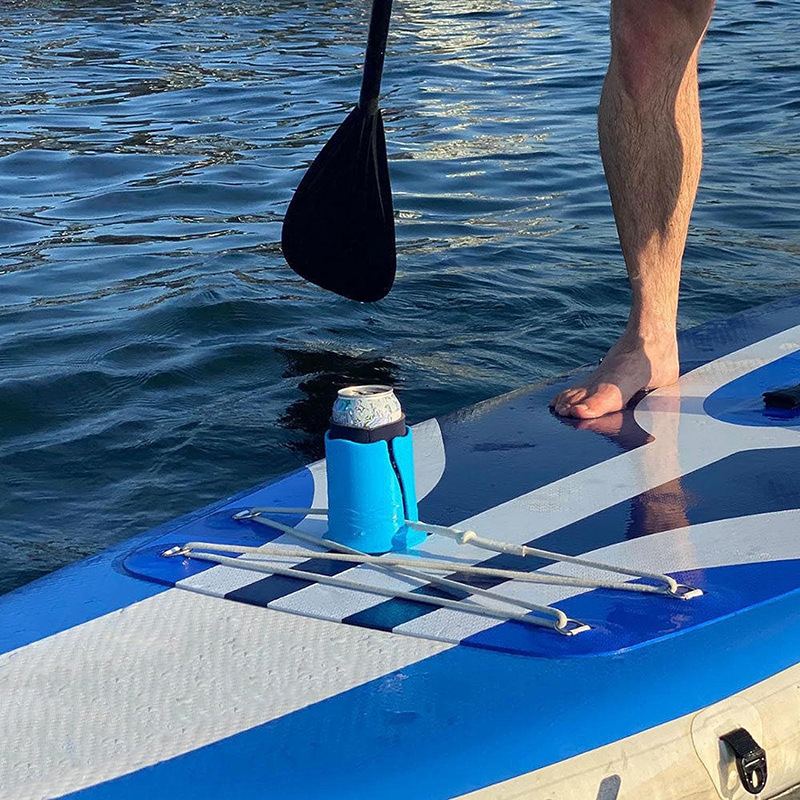 Cross-border New Outdoor Kayak Drink Holder Surfboard Water Bottle Fixing Frame Beverage Silicone Fixing Frame
