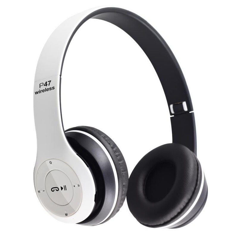 Factory Wholesale Cross-border ExPlosion P47 Wireless Bluetooth Headset Foldable Heavy Bass Foreign Trade Gift SPorts Headset