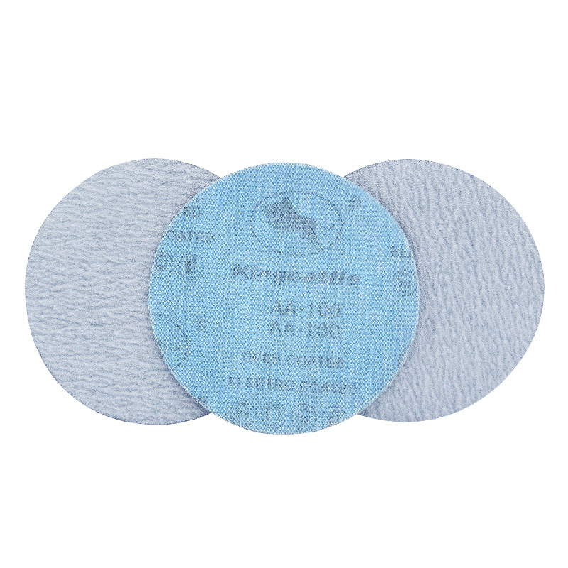 Taurus dry sanding paper 4 inch 5 inch flocking sandpaper 9 inch white sanding paper polishing disc sandpaper wholesale