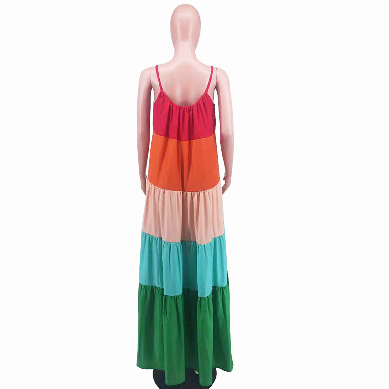 253 Slip Skirt Loose Skirt Women's Fairy Summer Long French Dress Fairy Dress Long Skirt Copper Ammonia Wire