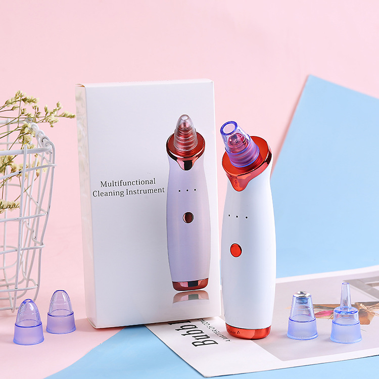 Electric blackhead suction instrument microcrystalline pore cleaning blackhead household blackhead removing acne facial charging pore cleaner