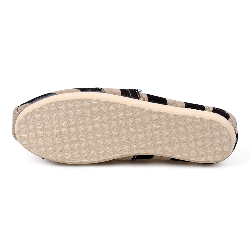 Summer Thomas Cloth Shoes Men's and Women's Slip-on Classic Big Zebra Thomas Lazy Shoes Foreign Trade Mary Shoes